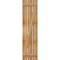 Ekena Millwork Spaced Board-n-Batten Shutters w/Z-Bar, Rough Sawn Western Red Cedar, 17 1/8W x 68H, PR RBS06Z17X068RWR - alternate 2
